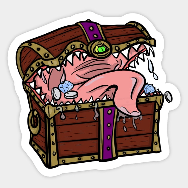 Mimic Sticker by GeekVisionProductions